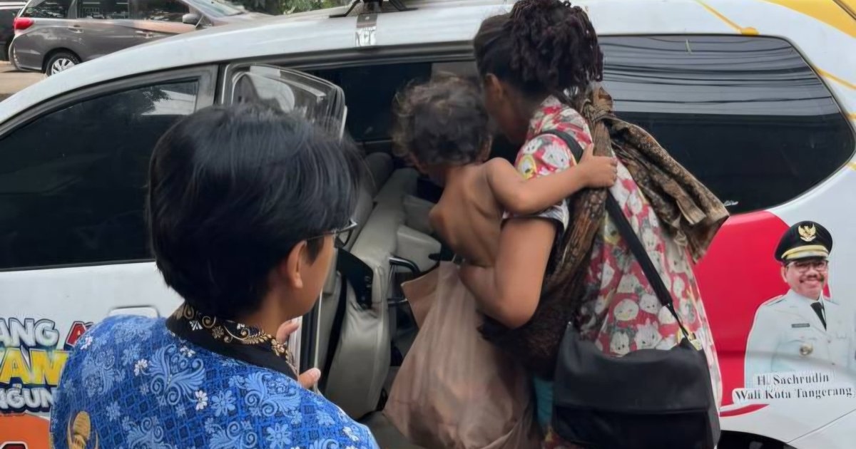 Dinsos Kota Tangerang Bantu Ibu dan Anak Penjual Tisu di Daan Mogot, Upayakan Reunifikasi Keluarga
