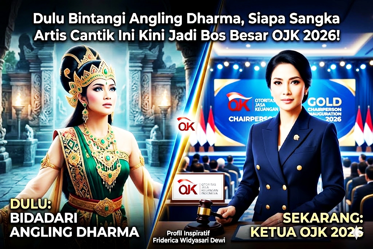 Dulu Bintangi Angling Dharma, Siapa Sangka Artis Cantik Ini Kini Jadi Bos Besar OJK 2026!