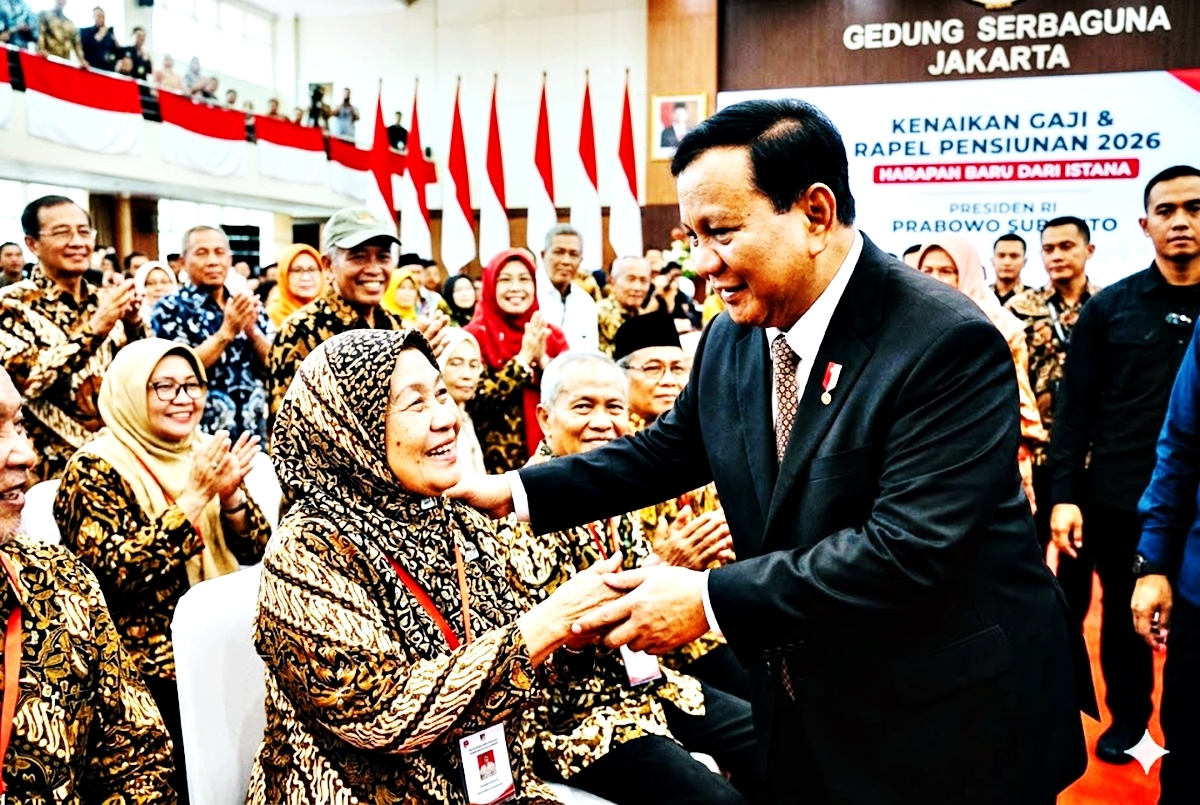 ANGIN SEGAR DARI ISTANA! Rapel Kenaikan Gaji Pensiunan 2026 Resmi Masuk APBN: Instruksi Presiden Prabowo Buka Harapan Baru, Cek Jadwal Cairnya!