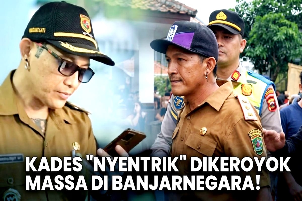 Tak Berdaya Dikepung Warga, Inilah Detik-Detik Kades Hoho Dihujani Bogem Mentah hingga Luka Parah