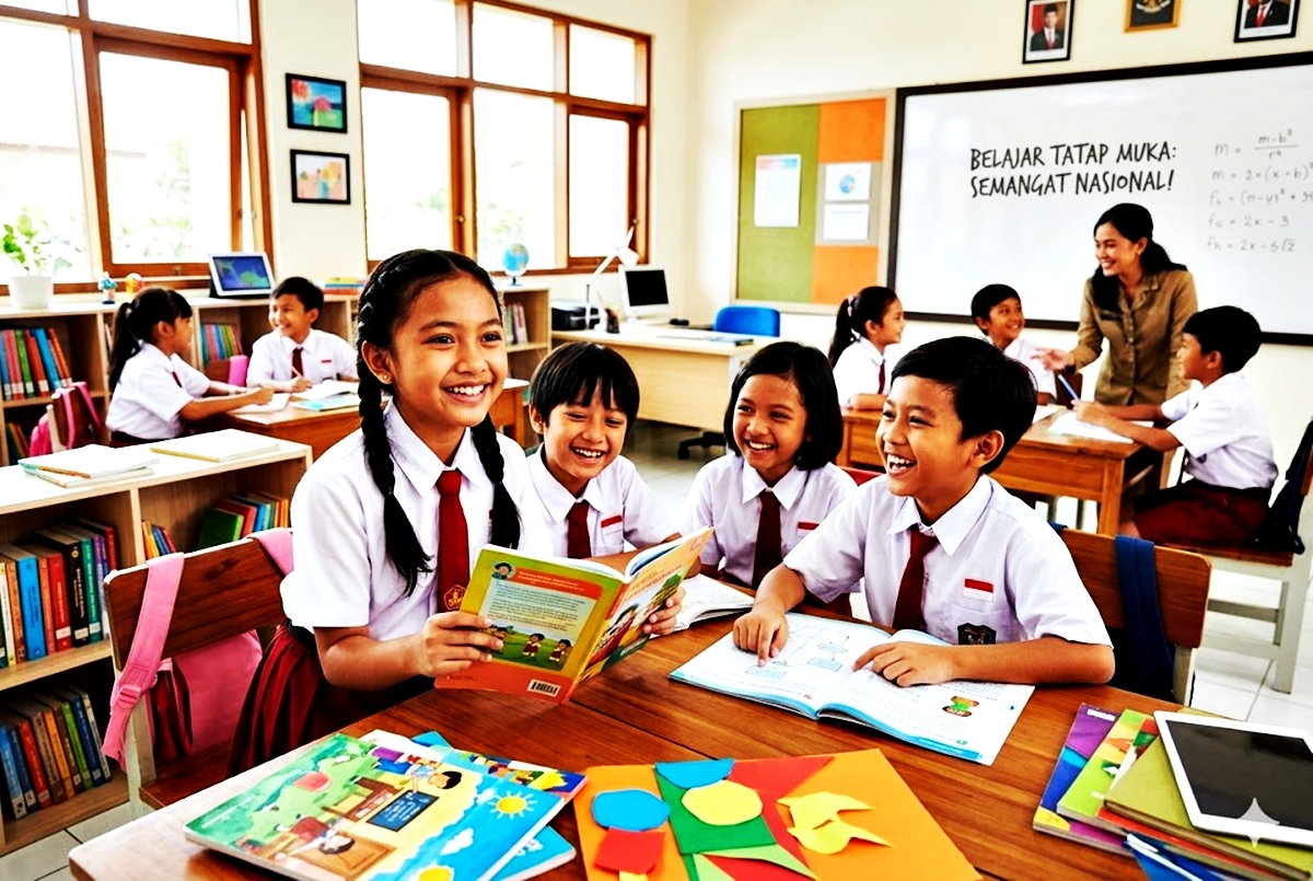Tok! Sekolah Daring Batal: Menko PMK Pastikan Siswa Tetap Masuk Kelas Meski Krisis Global, Ini Alasannya