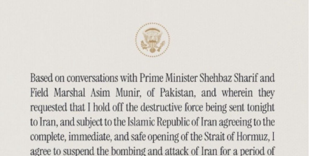 BREAKING! Donald Trump Umumkan Gencatan Senjata dengan Iran, Ini Isi Kesepakatannya