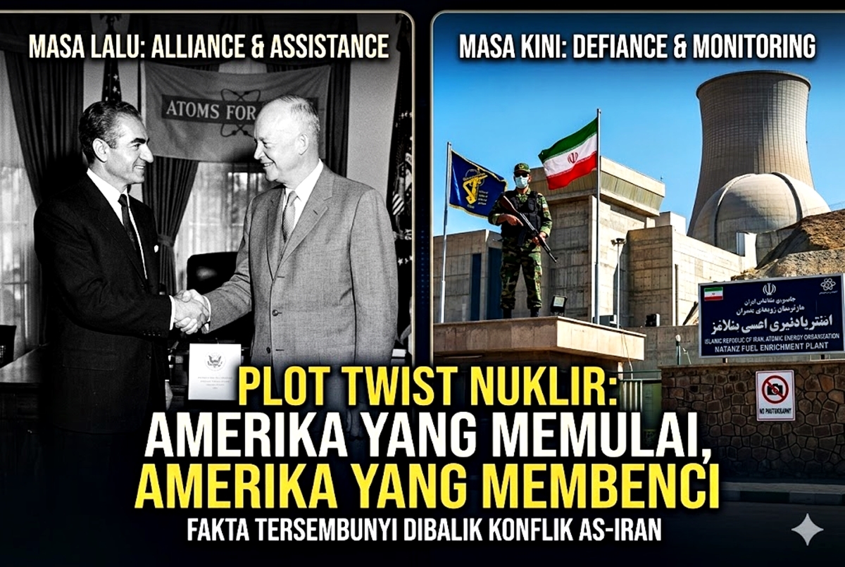 Plot Twist Sejarah: Ternyata Amerika Serikat Sendiri yang Mengajari Iran Teknologi Nuklir!