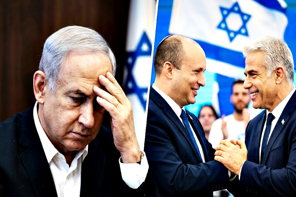 ANCAMAN BARU! Koalisi Bennett-Lapid Gantikan Netanyahu Yang Idap Kanker