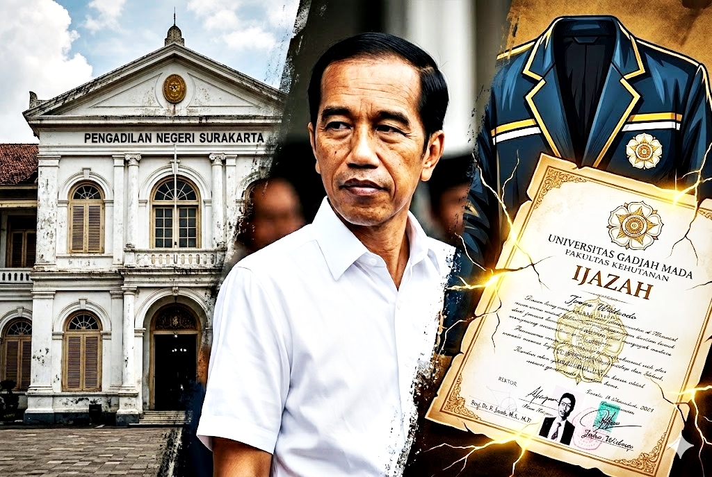'Tunjukkan Ijazah Anda!': Alumni UGM Seret Jokowi ke Meja Hijau PN Solo, Apa yang Disembunyikan?