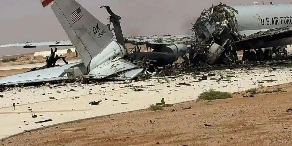 Geger Iran Dikabarkan Luluhlantakkan Aset Militer AS, Pesawat Mata-Mata E-3 Sentry Jadi Korban