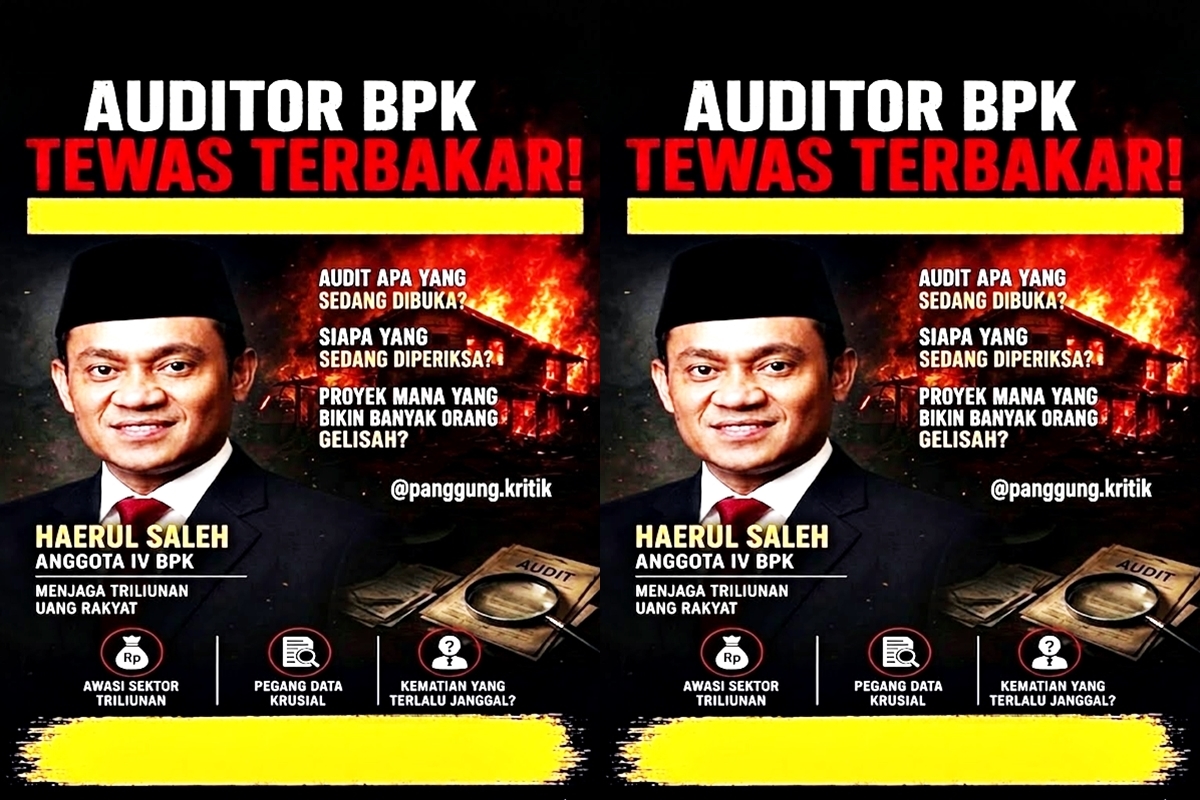 Kematian Misterius Haerul Saleh: Tragedi Biasa atau Bungkamnya Sang Penjaga Triliunan Rupiah?