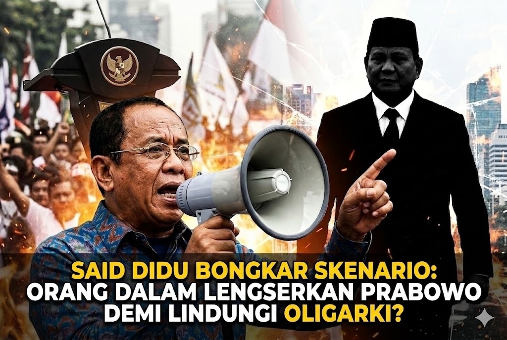 Said Didu Bongkar Skenario Panas: Ada Gerakan 'Orang Dalam' Ingin Lengserkan Prabowo Demi Lindungi Oligarki?