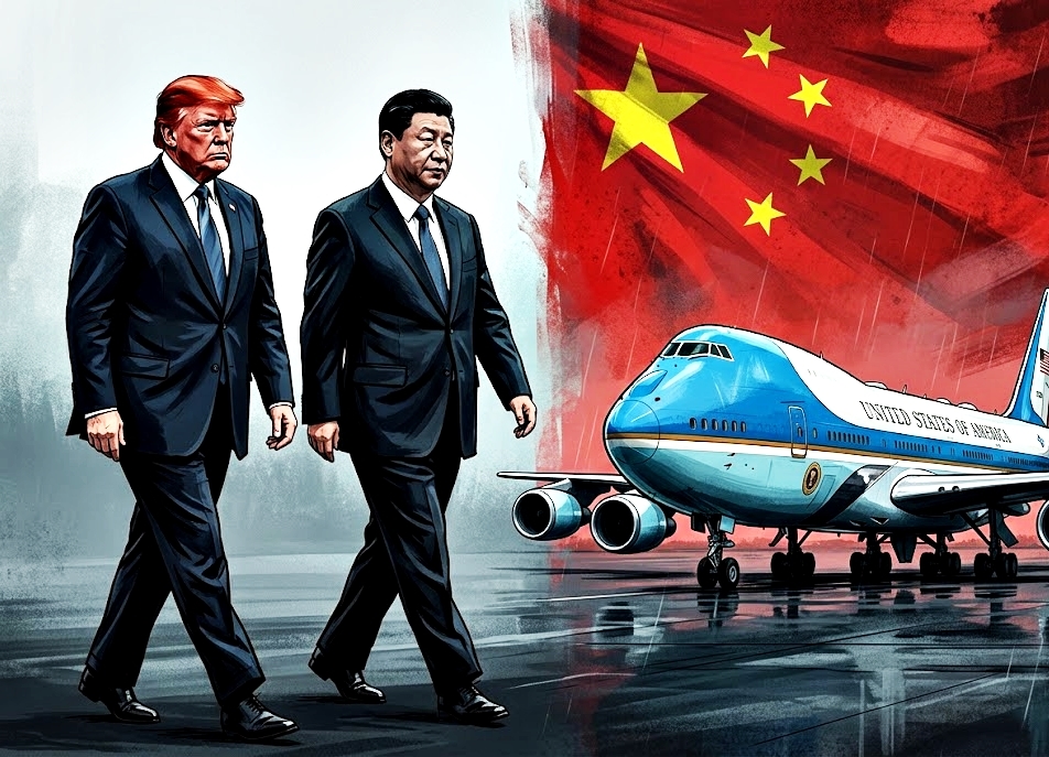 Bikin Geger Bandara! Ini Alasan Intelijen AS Larang Semua Barang dari China Masuk ke Pesawat Trump