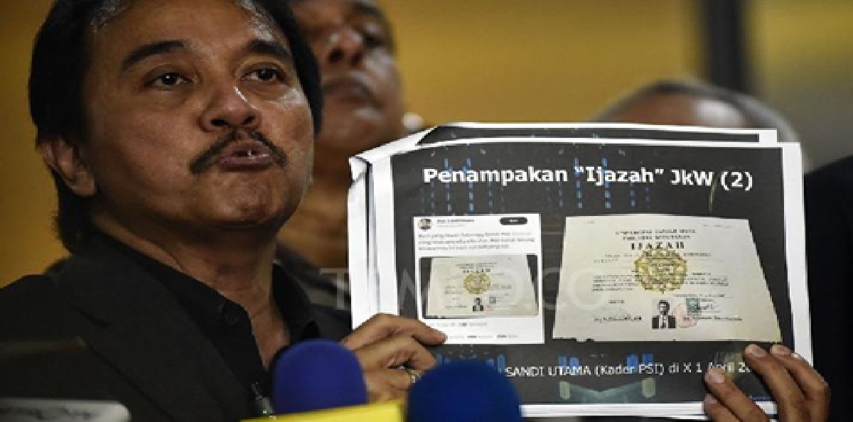 Info A1 Kasus Ijazah Jokowi, Berkas Roy Suryo Cs Segera Lengkap P21 Bapaknya Wapres Gibran Segera Masuk Penjara dan Dihukum Berat?