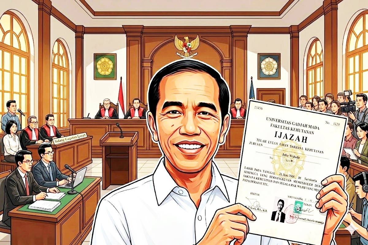 Puncak Polemik Ijazah Palsu: Jokowi Pilih Hadir Langsung di Sidang, Siap Tunjukkan Bukti Sejak SD!