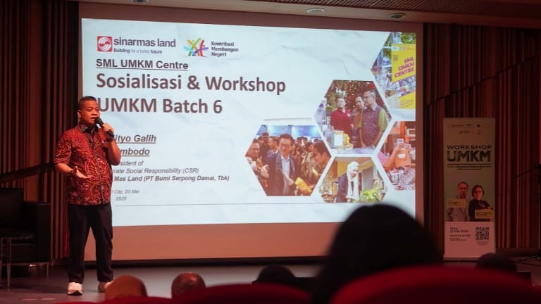 Sinar Mas Land Dorong UMKM Naik Kelas Lewat Workshop AI dan Literasi Keuangan di BSD City