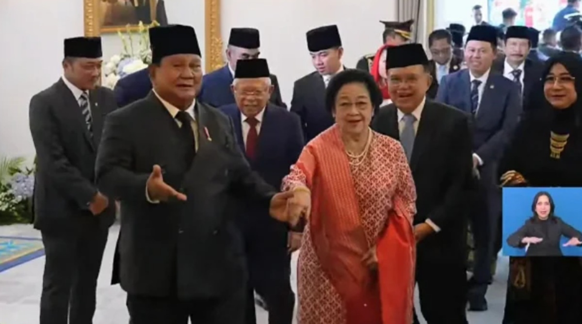 Prabowo-Megawati Tunjukkan Keakraban Usai Upacara Hari Lahir Pancasila 2026