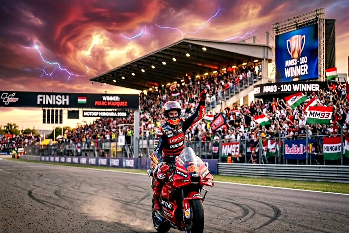 Gila! Marc Marquez Cetak Rekor Juara ke-100 di MotoGP Hungaria 2026, Dunia Balap Terguncang!