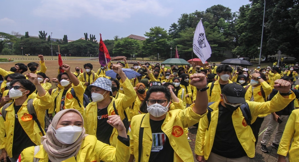 Demo Mahasiswa di Bundaran HI Hari Ini, BEM UI Bawa 5 Tuntutan Keras untuk Pemerintah