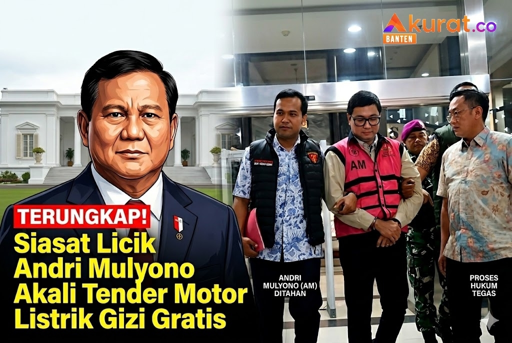 TERUNGKAP! Modal 'Nongkrong' Dapat Rp1,1 T: Siasat Licik Andri Mulyono Akali Tender Motor Listrik Gizi Gratis