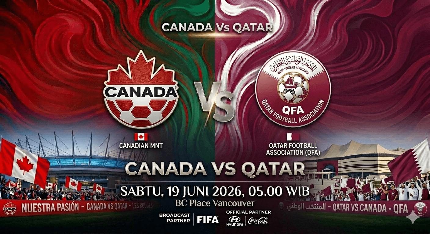 Prediksi Skor Kanada vs Qatar: Tuan Rumah Lebih Diunggulkan, Qatar Berusaha Jaga Asa Lolos