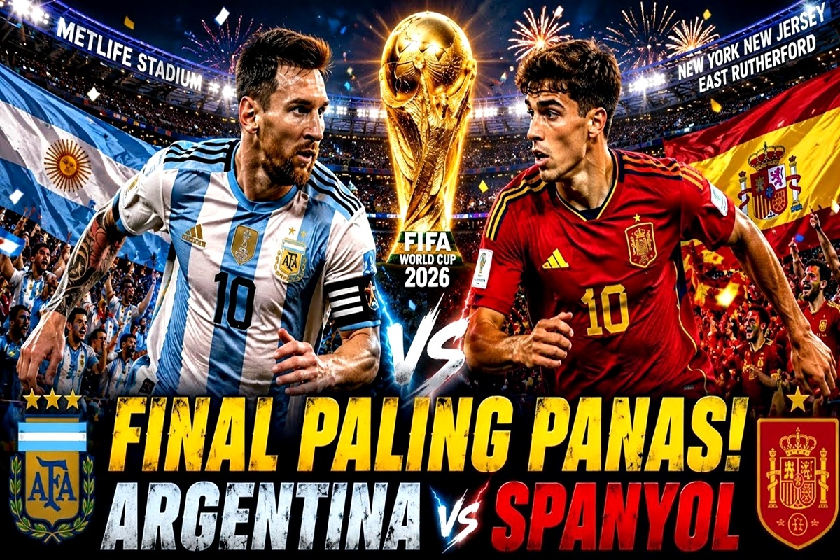 Prediksi Skor Final Piala Dunia 2026: Mengapa Laga Spanyol vs Argentina Akan Menjadi Pertandingan Paling Gila!