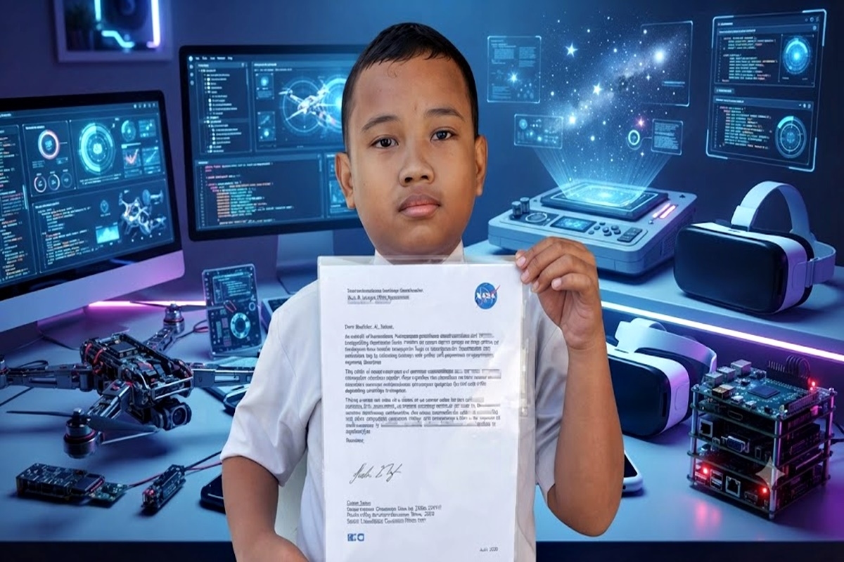 Bukan Main! Siswa SD Asal Boyolali Ini Dapat Penghargaan NASA, Kok Bisa?