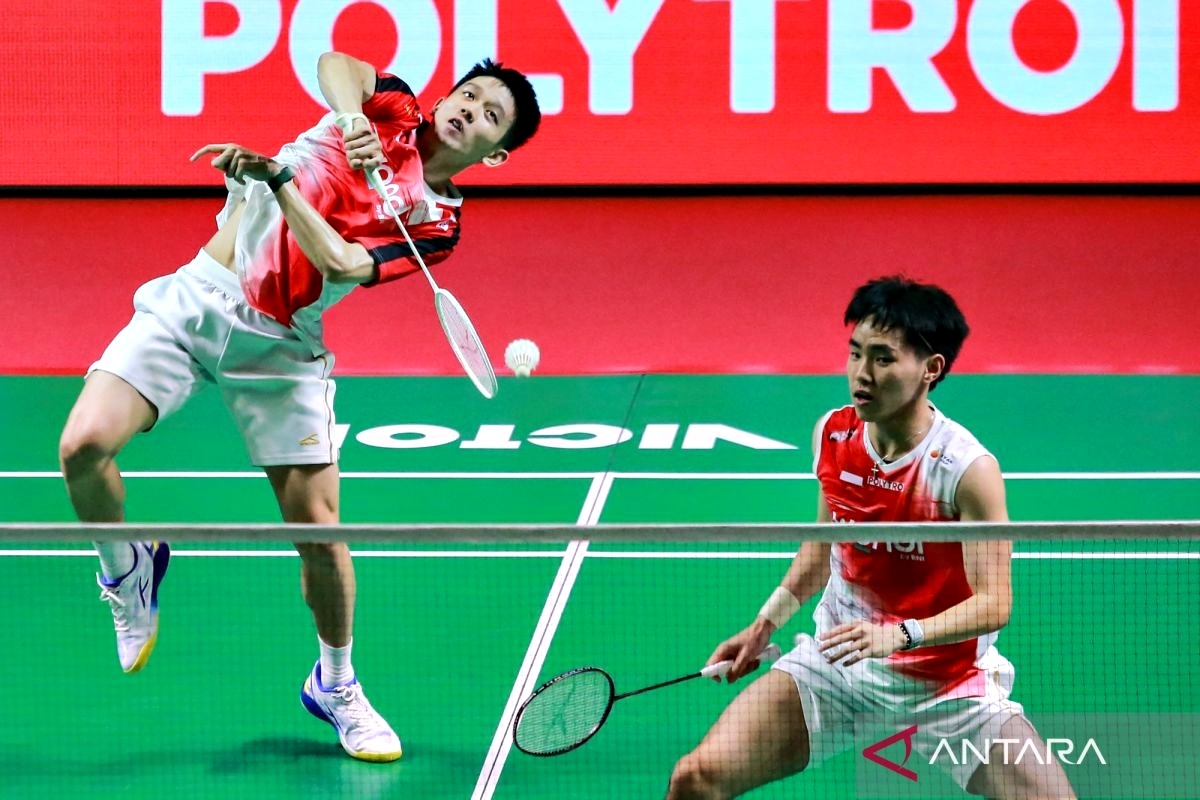 Amukan Ganda Muda Indonesia! Raymond/Joaquin Singkirkan Unggulan Taiwan dan Lolos ke 16 Besar China Open 2026