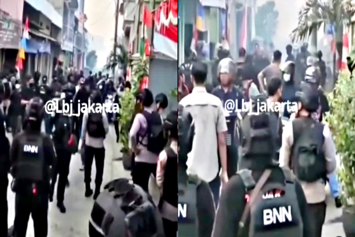 Gila! Digerebek Polisi, Loyalis Bandar Narkoba di Tanjung Priok Malah Serang Petugas Pakai Petasan