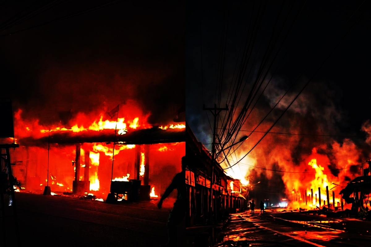 Pasar Sungai Duri Luluh Lantak: 50 Ruko Habis, Kerugian Tembus Rp70 Miliar!