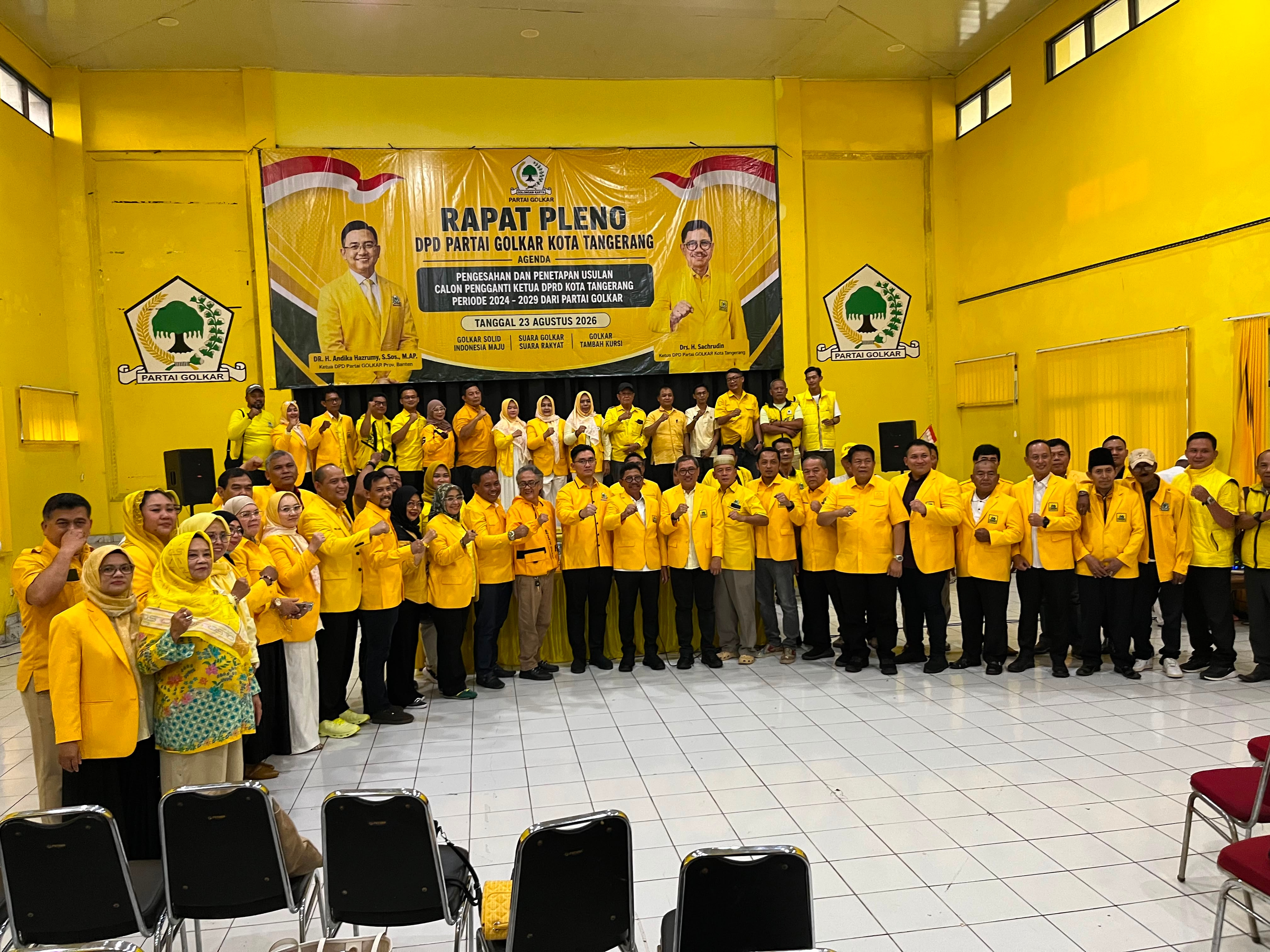 Enam Kader Golkar Diusulkan Jadi Calon Ketua DPRD Kota Tangerang