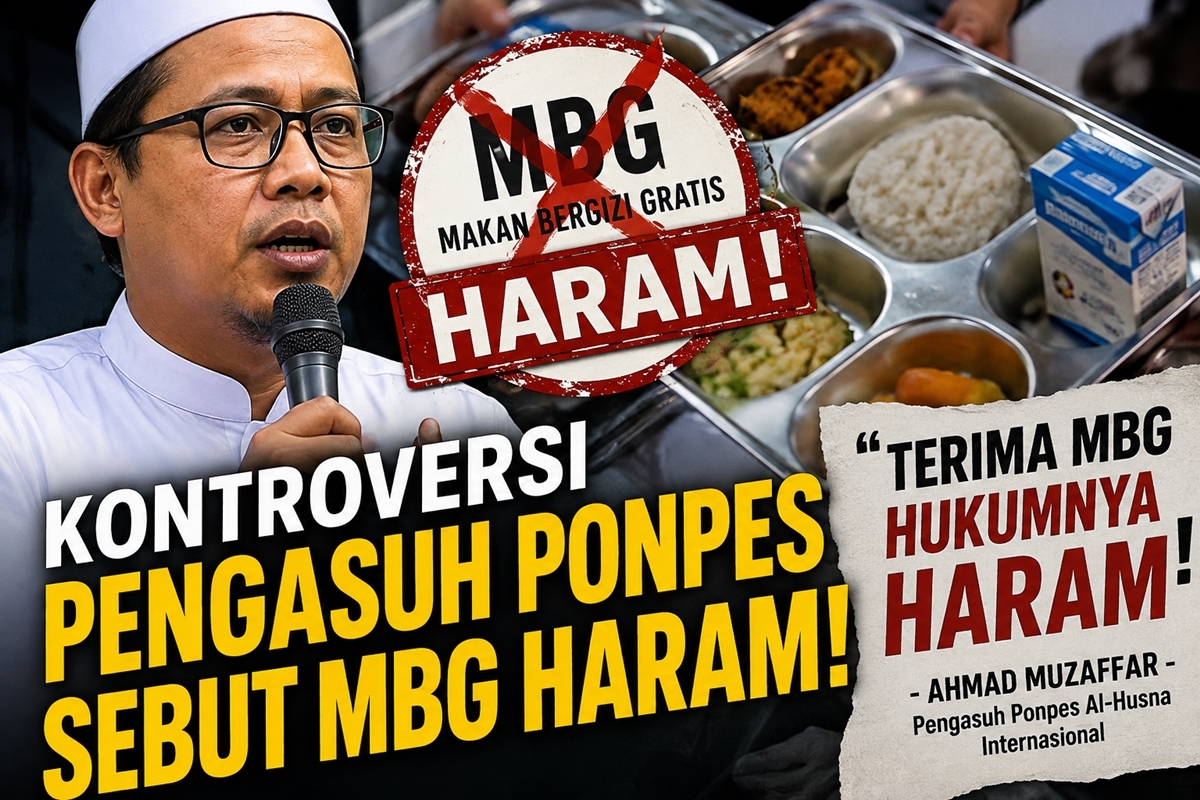 Geger! Pengasuh Ponpes Al-Husna Jepara Sebut Terima MBG Hukumnya Haram, Ini Alasannya