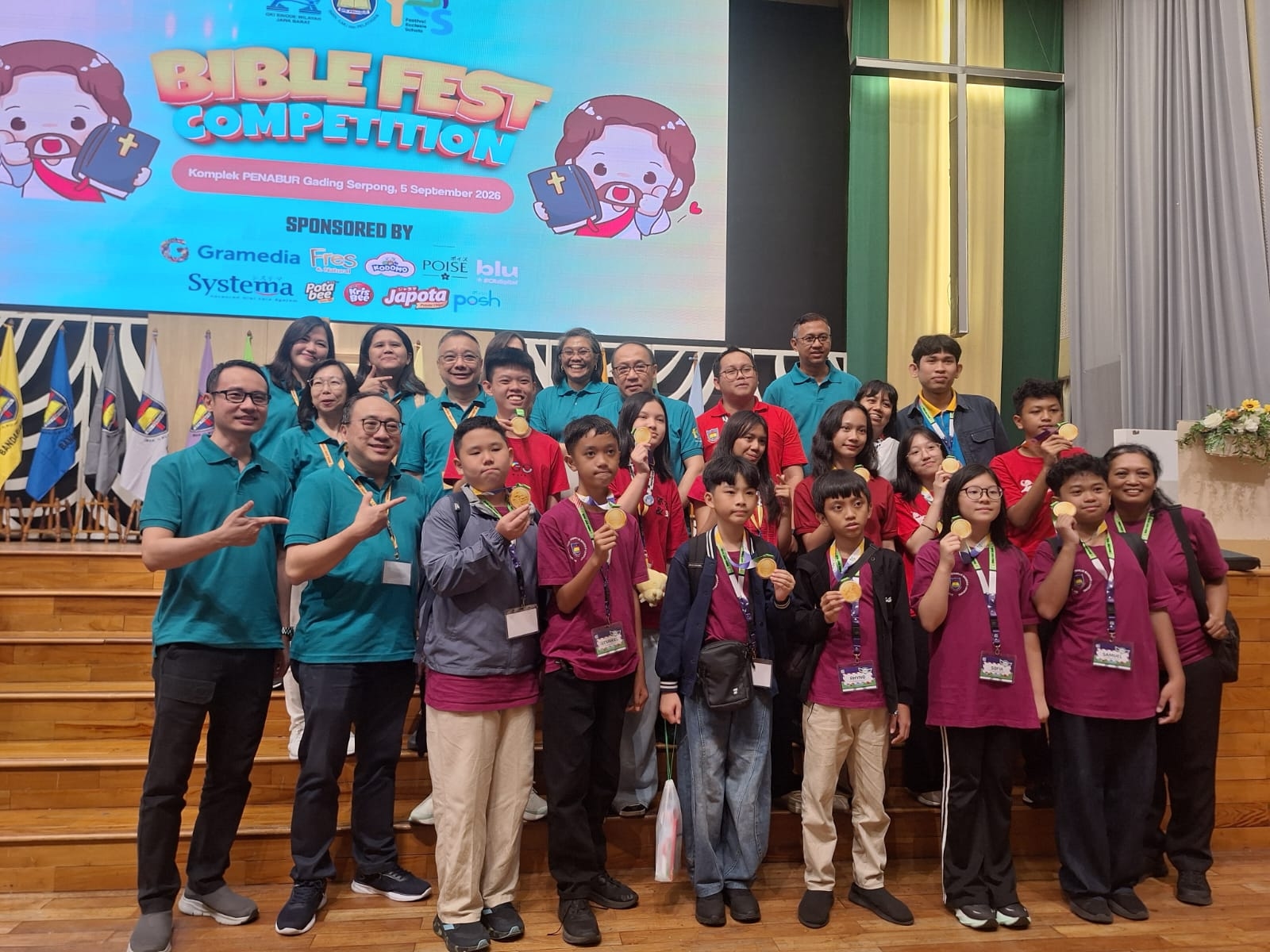 Bandar Lampung Sapu Bersih Juara Bible Fest 2026, Taklukkan Perjalanan Berjam-jam Demi Piala Utama