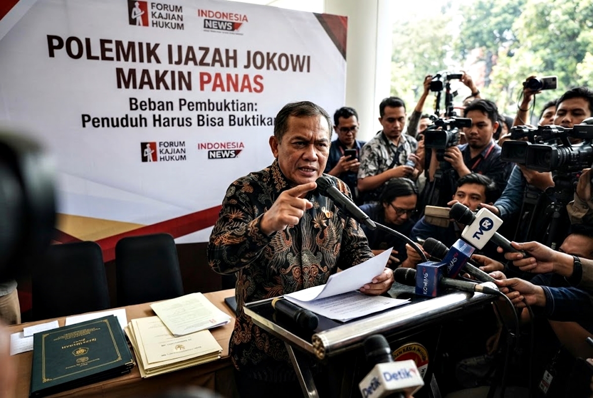 Polemik Ijazah Jokowi Makin Panas, Binsar Gultom Soroti Beban Pembuktian: Penuduh Harus Bisa Buktikan