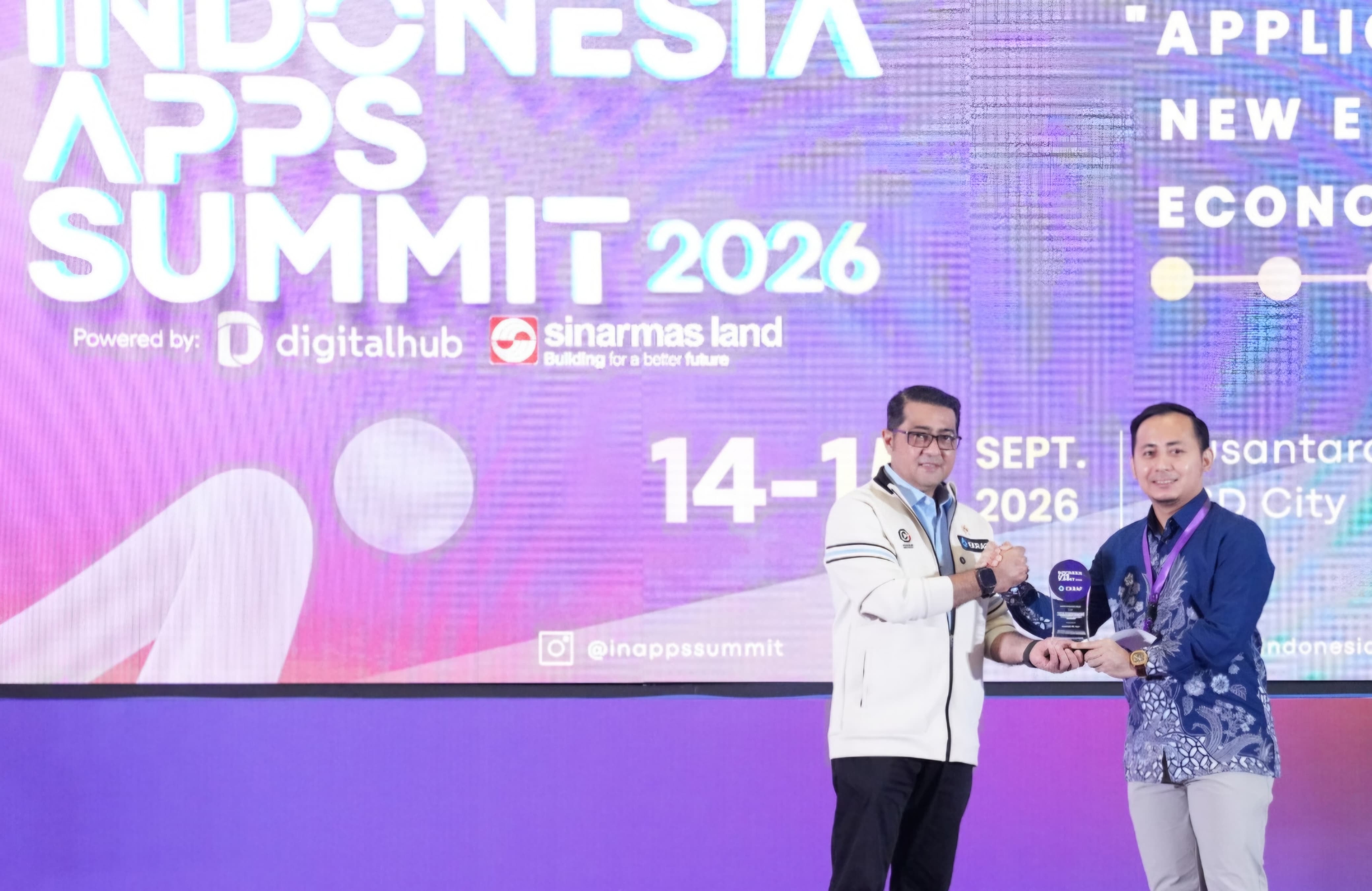 OneSmile Sinar Mas Land Raih Penghargaan Kemenekraf RI, Pengguna Tembus 100.000