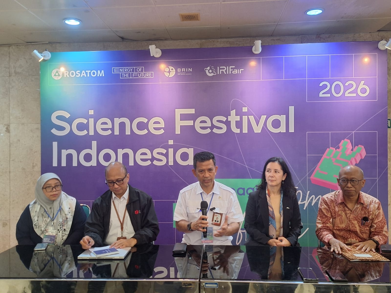 BRIN dan Rosatom Rusia Gelar Science Festival 2026, Dorong Edukasi Nuklir Damai bagi 1.200 Pelajar