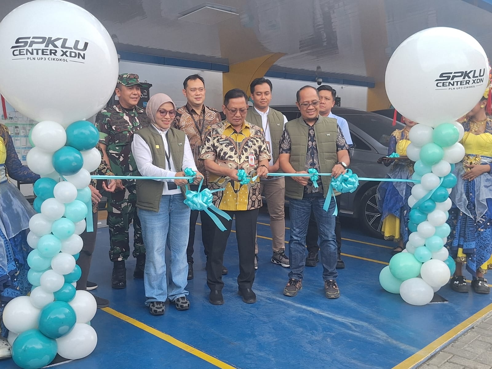 Tambah Infrastruktur Hijau, PLN Operasikan SPKLU Center Pertama di Kota Tangerang