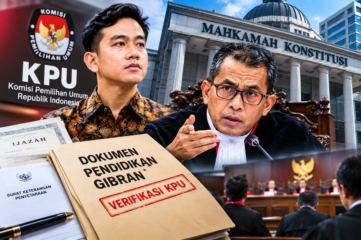 Makin Terbuka! Hakim MK Pertanyakan Verifikasi Dokumen Pendidikan Gibran oleh KPU