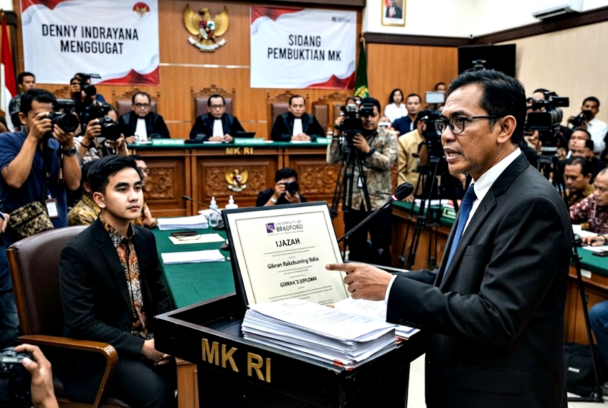 MK Didesak Buka Tahap Pembuktian Gugatan Denny Indrayana soal Ijazah Gibran, Apa yang Dipersoalkan?