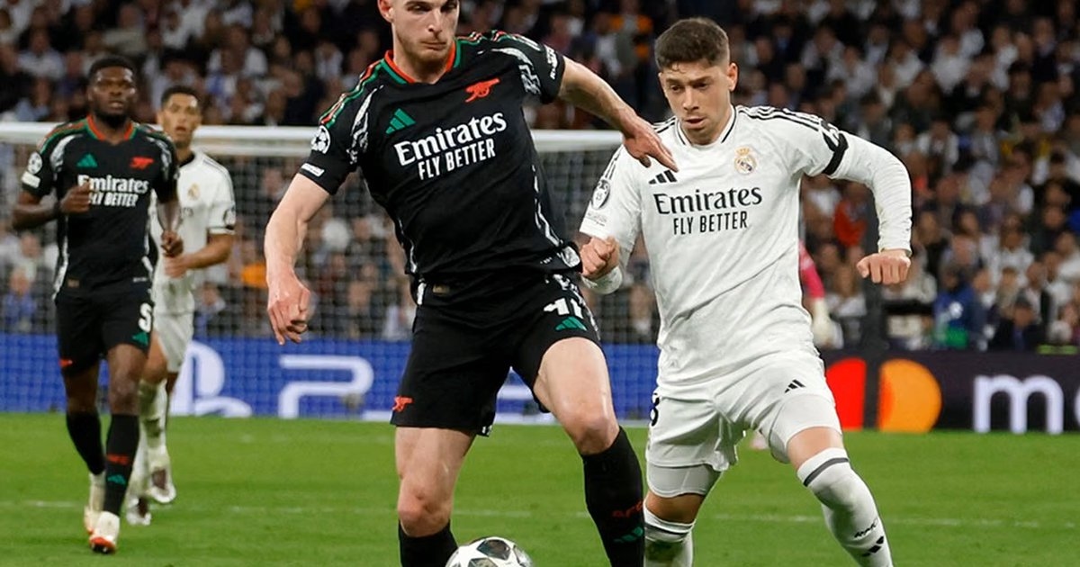 Tak Punya Striker Super? Declan Rice Beri Jawaban Menohok usai Arsenal Tahan Bayern 2-2