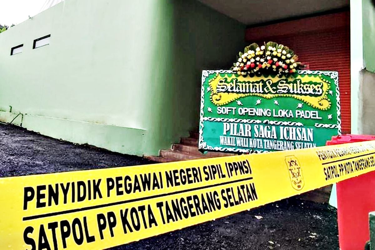 Ironi di Ciater: Baru Saja Diresmikan Wakil Wali Kota, Gedung Loka Padel Langsung Disegel Satpol PP!