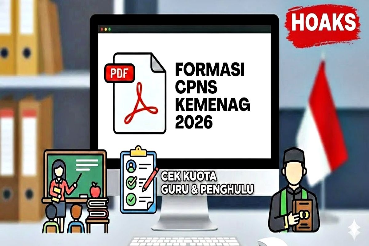 Awas Hoaks! Kemenag Tegaskan Belum Buka Pendaftaran CPNS & PPPK 2026, Jangan Asal Klik Tautan!