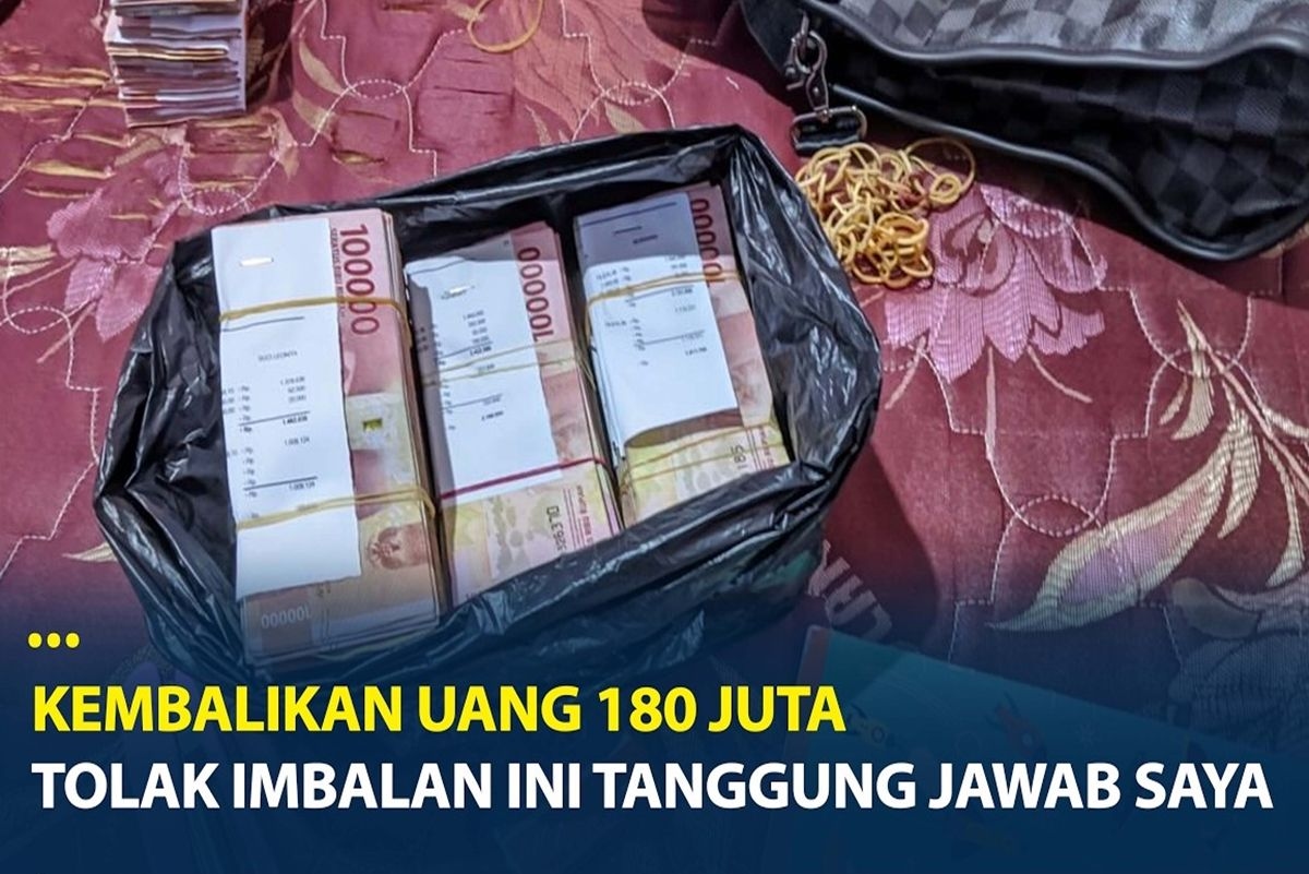 Viral! Sopir Taksi Temukan Rp180 Juta Milik Penumpang, Reaksinya Saat Diberi Imbalan Bikin Merinding