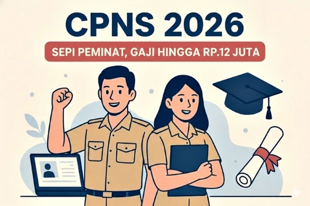Lulusan Baru Merapat! Daftar Instansi CPNS 2026 Ini Sepi Peminat tapi Tawarkan Gaji hingga Rp12 Juta