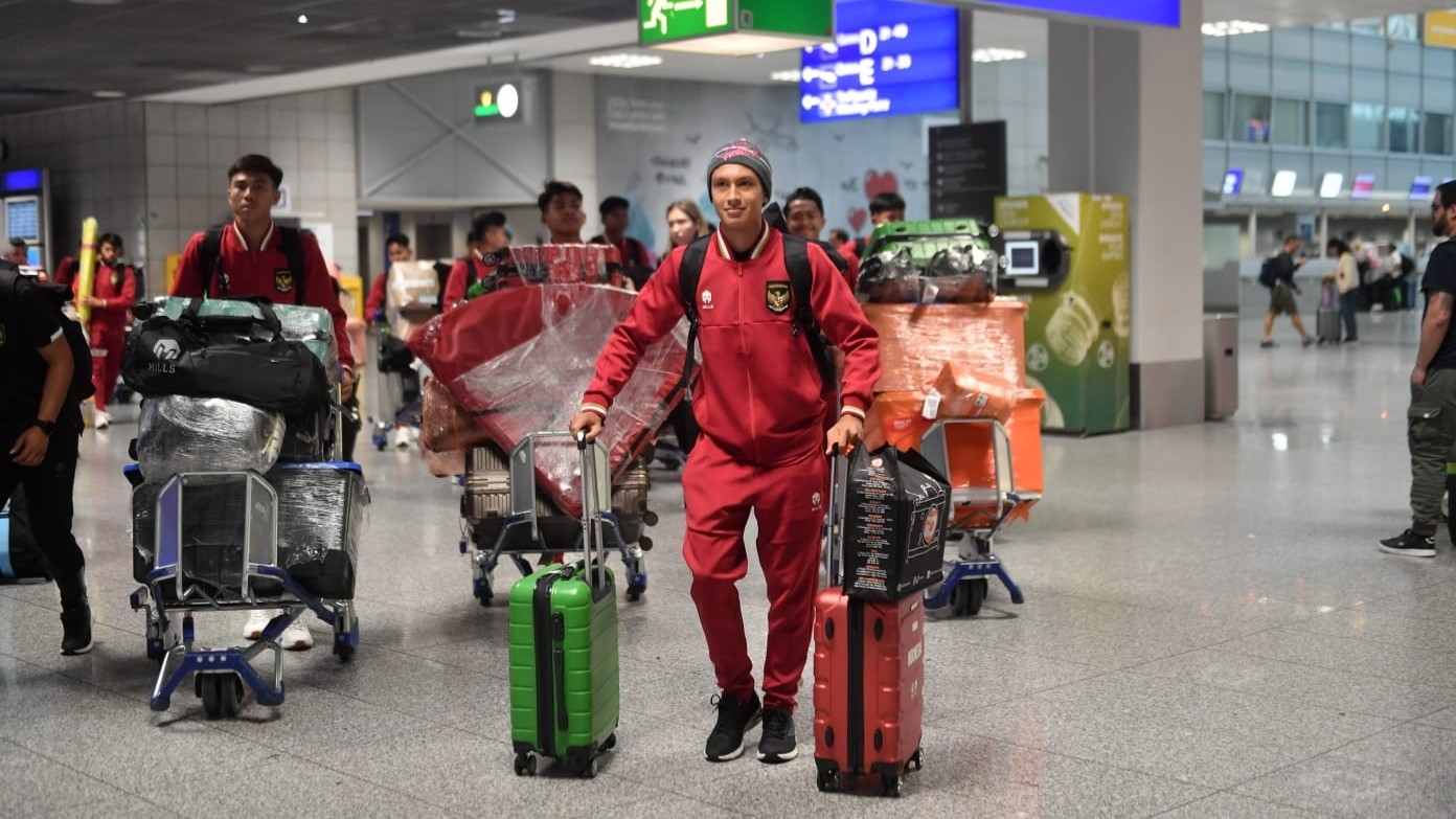Timnas Indonesia U-17 Tiba di Jerman, Gelar Pemusatan Latihan dan Uji Coba