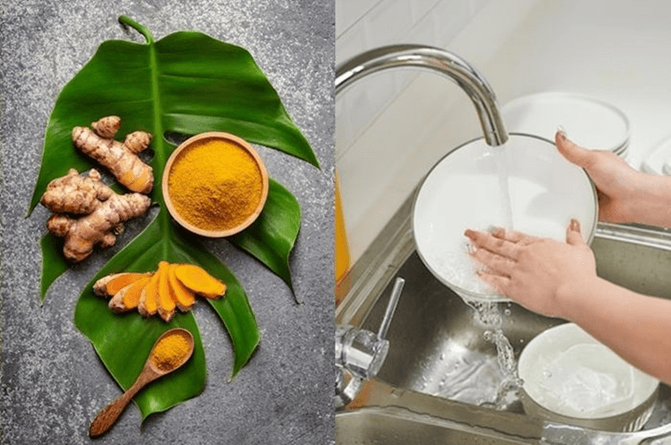 Cara Menghilangkan Noda Kunyit Dipiring Yang Sulit Dibersihkan, Cuma Pakai Bahan ini kini menjadi Kinclong