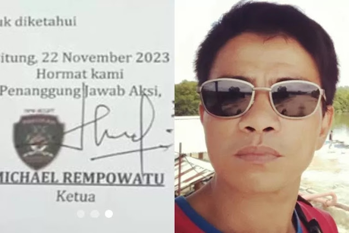 DATA Dan FAKTA Michael Rempowatu dan Marco Karundeng Pemimpin Kerusuhan Atas Aksi Damai Palestina di Bitung Sultra