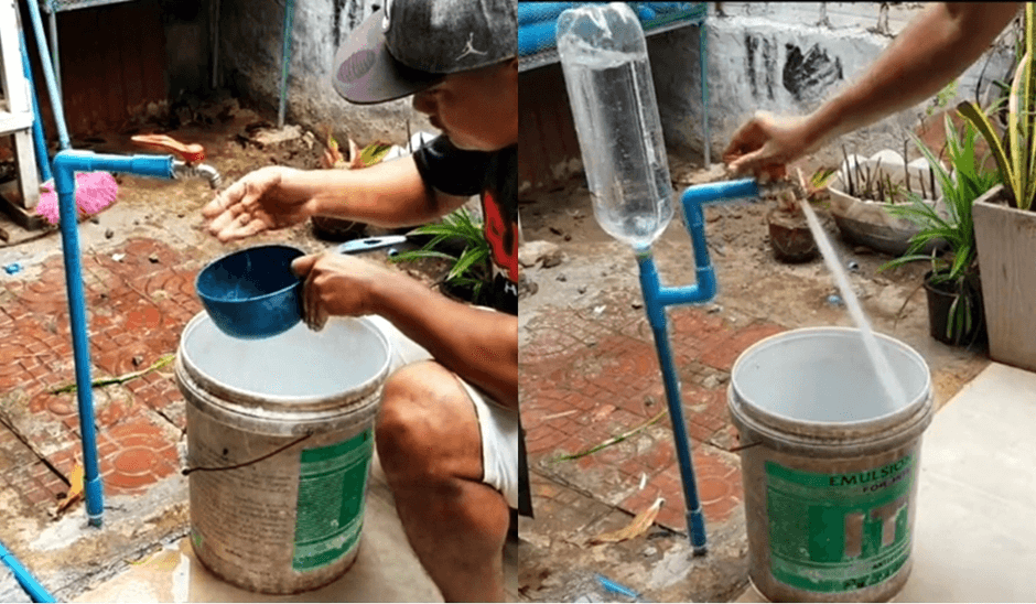 Ide Cerdas : Air Keran Kecil jadi Mengalir Deras Nendang Luar Biasa, Cuma Modal Botol Bekas
