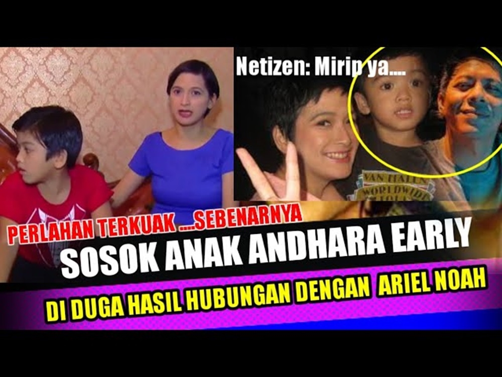 Artis Kondang Andhara Early, Sejak Dituding Punya Anak Dari Ariel NOAH Kini Mulai Menghilang Dari Dunia Hiburan