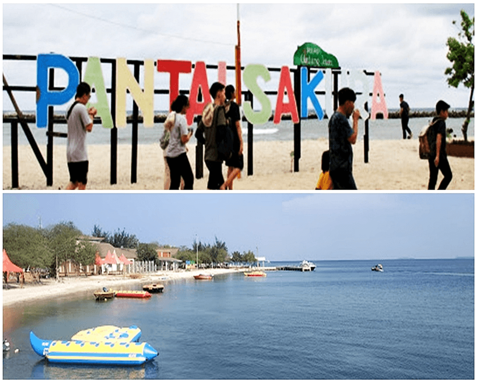 Bukan Di Jepang, Nikmati Destinasi Wisata Pantai Sakura Pulau Untung Jawa, Segudang Fasilitas Yang Mempesona