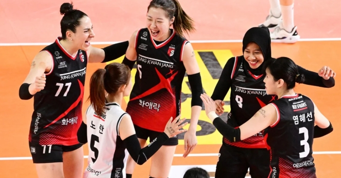 Diwarnai Tangis Haru, Tim Red Spark Megawati Hangestri Kalahkan Pink Spiders