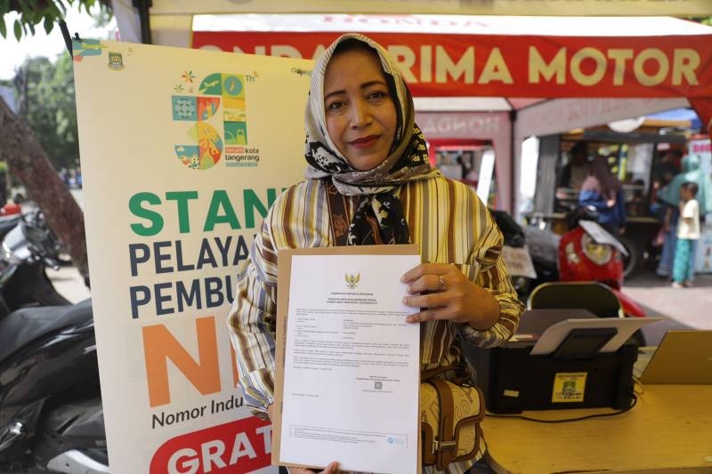 DPMPTSP Kota Tangerang Cetak 218 NIB Gratis, Ini Manfaatnya Bagi Pelaku Usaha