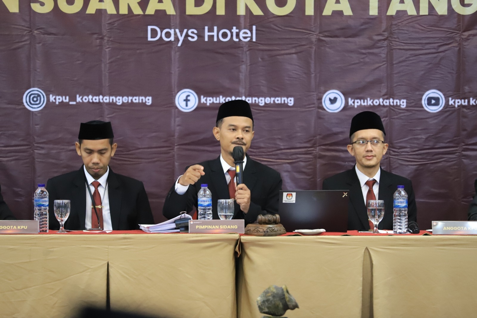 Rapat Pleno Rekapitulasi Suara Pemilu 2024 Kota Tangerang Resmi Dibuka