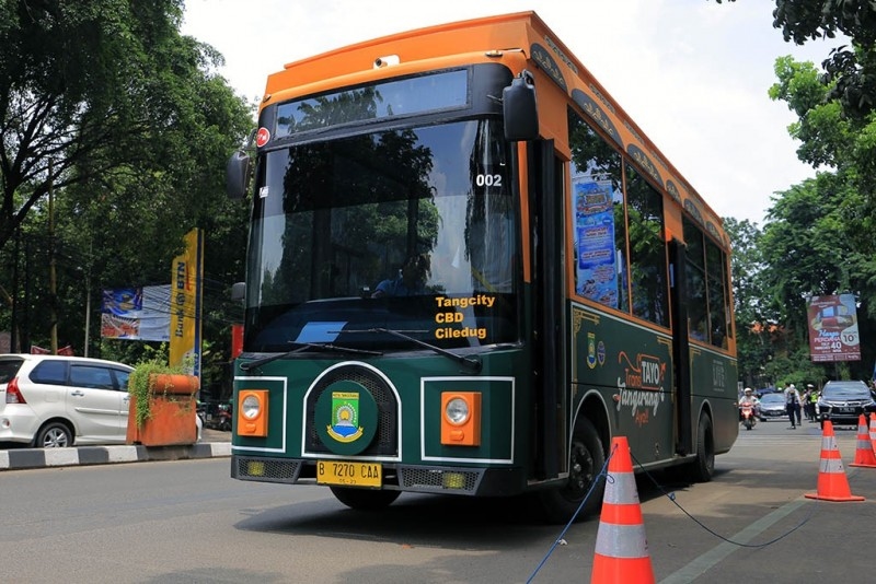 Dengan Rp2 Ribu, Bisa Keliling Kota Tangerang dengan Bus Tayo dan Si Benteng